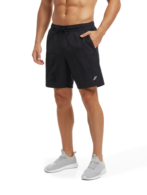 Washed polyester short